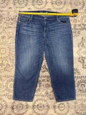 Old Navy Mid-Rise Boyfriend Jeans Size 20 Built-In Warm Denim